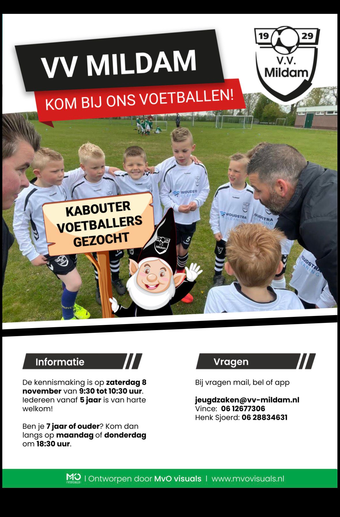 Kaboutervoetballers gezocht! ⚽