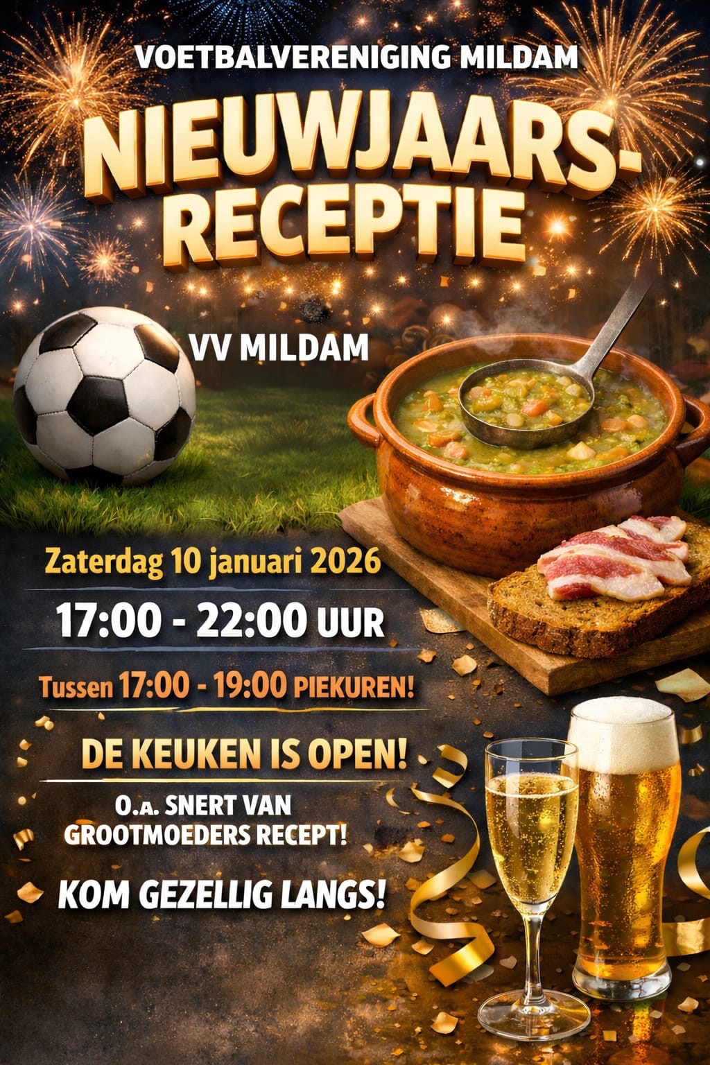 Nieuwjaars receptie 2026 🍾